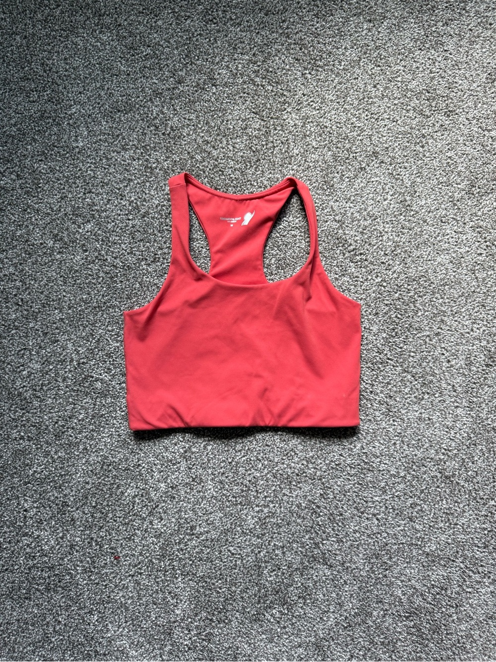 Red Fundamental Coast Sports Bra